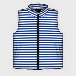 Мужской жилет Тельняшка ВМФ, цвет: 3D-светло-серый