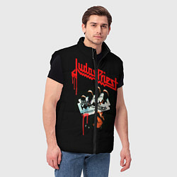Мужской жилет Judas Priest, цвет: 3D-черный — фото 2