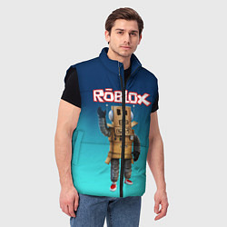 Мужской жилет ROBLOX, цвет: 3D-черный — фото 2