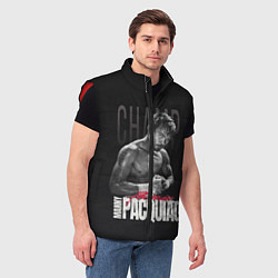 Мужской жилет Manny Pacquiao, цвет: 3D-красный — фото 2