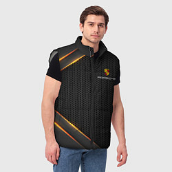 Мужской жилет PORSCHE, цвет: 3D-светло-серый — фото 2