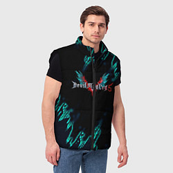 Мужской жилет DEVIL MAY CRY, цвет: 3D-черный — фото 2