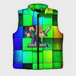 Мужской жилет MINECRAFT, цвет: 3D-светло-серый