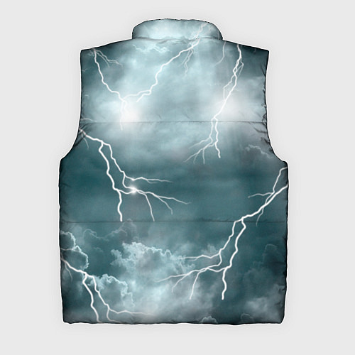 Мужской жилет Грозовой кошак / 3D-Красный – фото 2