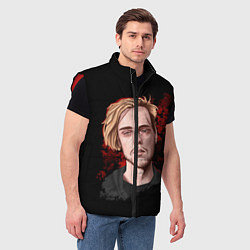 Мужской жилет Pyrokinesis, цвет: 3D-красный — фото 2