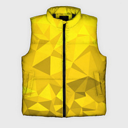 Мужской жилет YELLOW ABSTRACT, цвет: 3D-черный