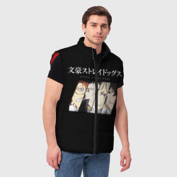 Мужской жилет Bungou Stray Dogs, цвет: 3D-красный — фото 2