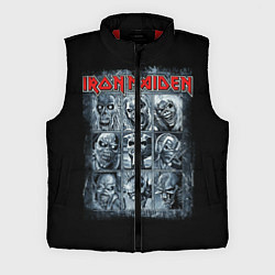 Мужской жилет Iron Maiden, цвет: 3D-красный