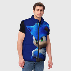 Мужской жилет SONIC, цвет: 3D-черный — фото 2