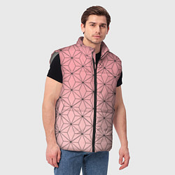 Мужской жилет NEZUKO KAMADO, цвет: 3D-светло-серый — фото 2