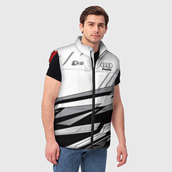Мужской жилет Audi RS, цвет: 3D-красный — фото 2