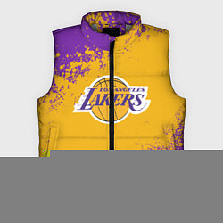 Мужской жилет LA LAKERS KOBE BRYANT, цвет: 3D-светло-серый