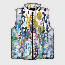 Мужской жилет Watercolor Flowers