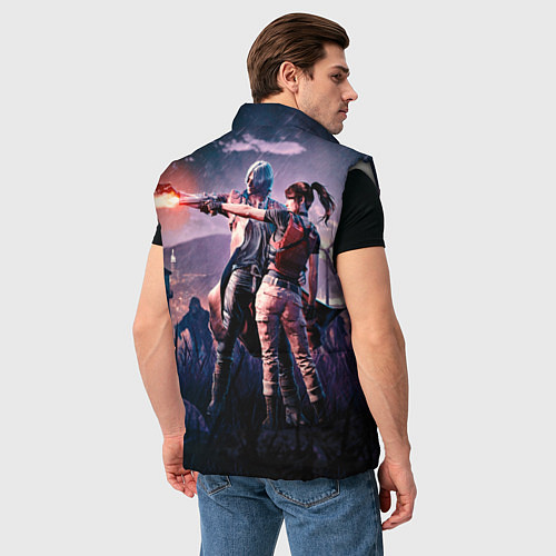 Мужской жилет DMC art / 3D-Светло-серый – фото 4