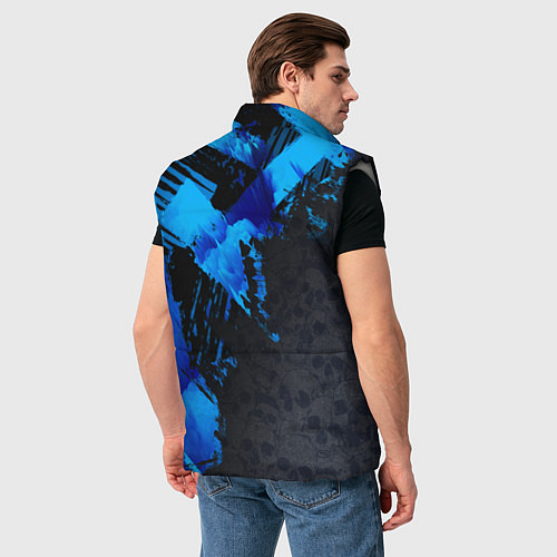 Мужской жилет Bungou Stray Dogs / 3D-Светло-серый – фото 4