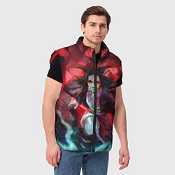 Мужской жилет KIMETSU NO YAIBA, цвет: 3D-красный — фото 2