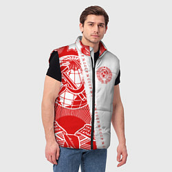 Мужской жилет СССР, цвет: 3D-черный — фото 2