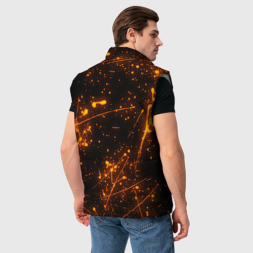 Мужской жилет KIMETSU NO YAIBA / 3D-Светло-серый – фото 4