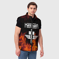 Мужской жилет Manowar, цвет: 3D-черный — фото 2