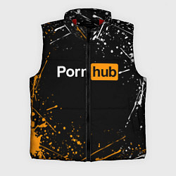 Мужской жилет PORNHUB, цвет: 3D-красный