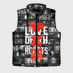 Мужской жилет LOVE DEATH ROBOTS LDR, цвет: 3D-светло-серый