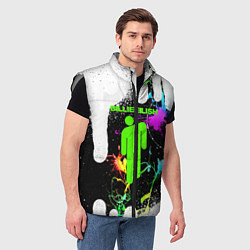 Мужской жилет BILLIE ELLISH, цвет: 3D-светло-серый — фото 2