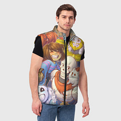 Мужской жилет UNDERTALE, цвет: 3D-черный — фото 2