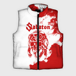 Мужской жилет Sabaton, цвет: 3D-красный