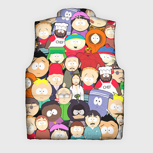 Мужской жилет South Park персонажи / 3D-Красный – фото 2