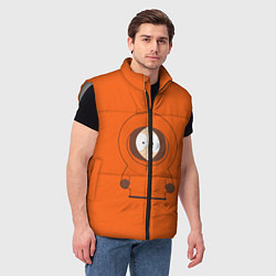 Мужской жилет ЮЖНЫЙ ПАРК, цвет: 3D-светло-серый — фото 2