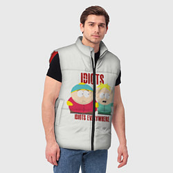 Мужской жилет South Park, цвет: 3D-красный — фото 2