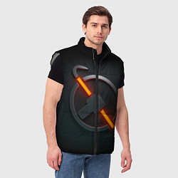 Мужской жилет HALF-LIFE, цвет: 3D-светло-серый — фото 2