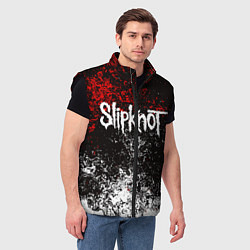 Мужской жилет SLIPKNOT, цвет: 3D-черный — фото 2