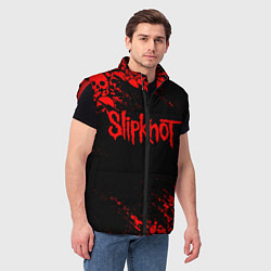Мужской жилет SLIPKNOT, цвет: 3D-красный — фото 2
