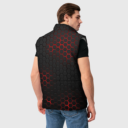 Мужской жилет UMBRELLA CORP / 3D-Светло-серый – фото 4