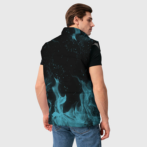 Мужской жилет Slayer / 3D-Светло-серый – фото 4