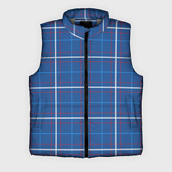Мужской жилет Шотландка, цвет: 3D-светло-серый