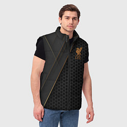 Мужской жилет Liverpool FC, цвет: 3D-черный — фото 2