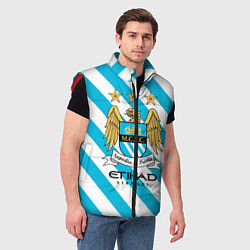 Мужской жилет Манчестер Сити, цвет: 3D-красный — фото 2