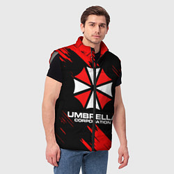 Мужской жилет Umbrella Corporation, цвет: 3D-светло-серый — фото 2