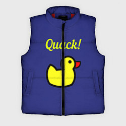 Мужской жилет Уточка, цвет: 3D-красный