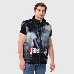 Мужской жилет RESIDENT EVIL 3, цвет: 3D-светло-серый — фото 2