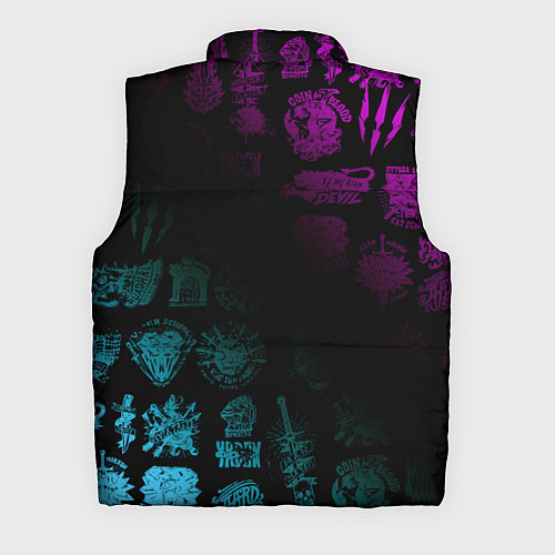 Мужской жилет ВЕДЬМАК / 3D-Красный – фото 2