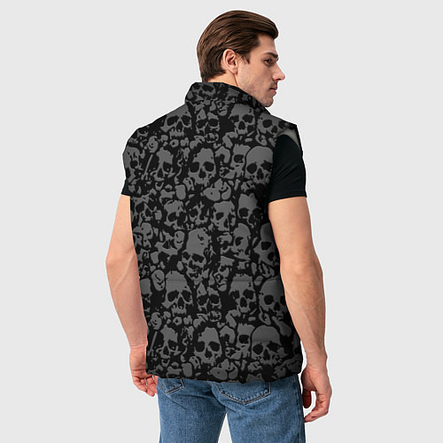 Мужской жилет SLIPKNOT / 3D-Светло-серый – фото 4