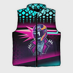 Мужской жилет НЕОНОВЫЙ ГОНЩИК, цвет: 3D-черный