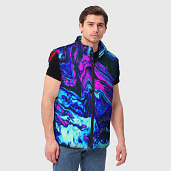 Мужской жилет DIGITAL ABSTRACT, цвет: 3D-красный — фото 2