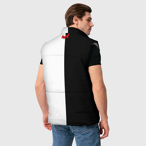 Мужской жилет Monokuma / 3D-Светло-серый – фото 4