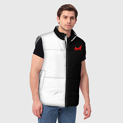 Мужской жилет Monokuma, цвет: 3D-светло-серый — фото 2