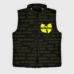 Мужской жилет WU-TANG CLAN, цвет: 3D-светло-серый