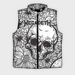 Мужской жилет Megadeth, цвет: 3D-черный
